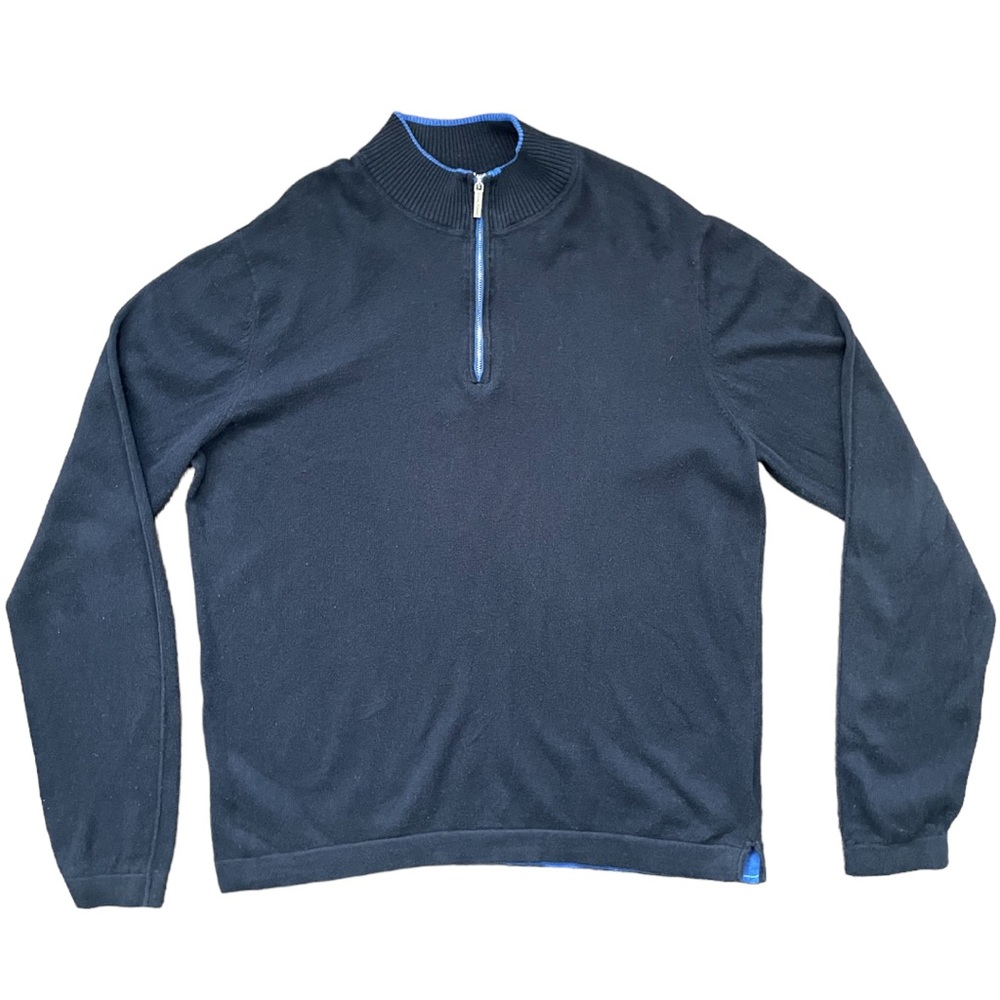 Tommy Bahama Zip up Sweater (L)